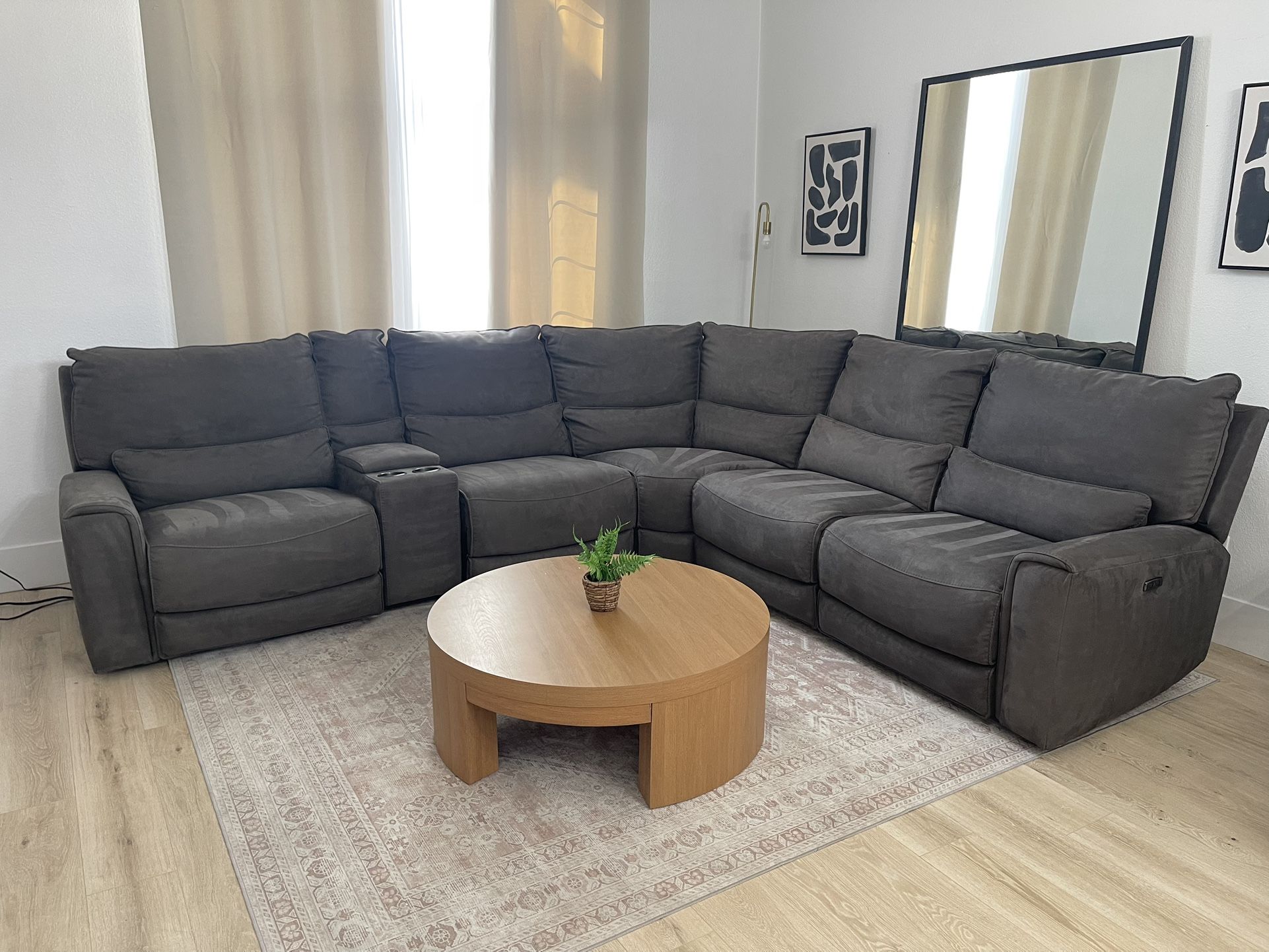 Beautiful Sectional Couch Electric Recliner