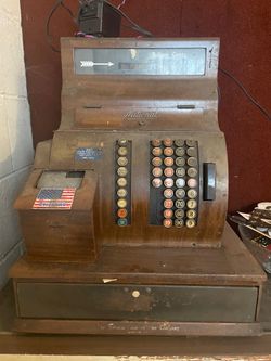 Vintage cash register