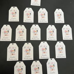 Party Favor Hangtags