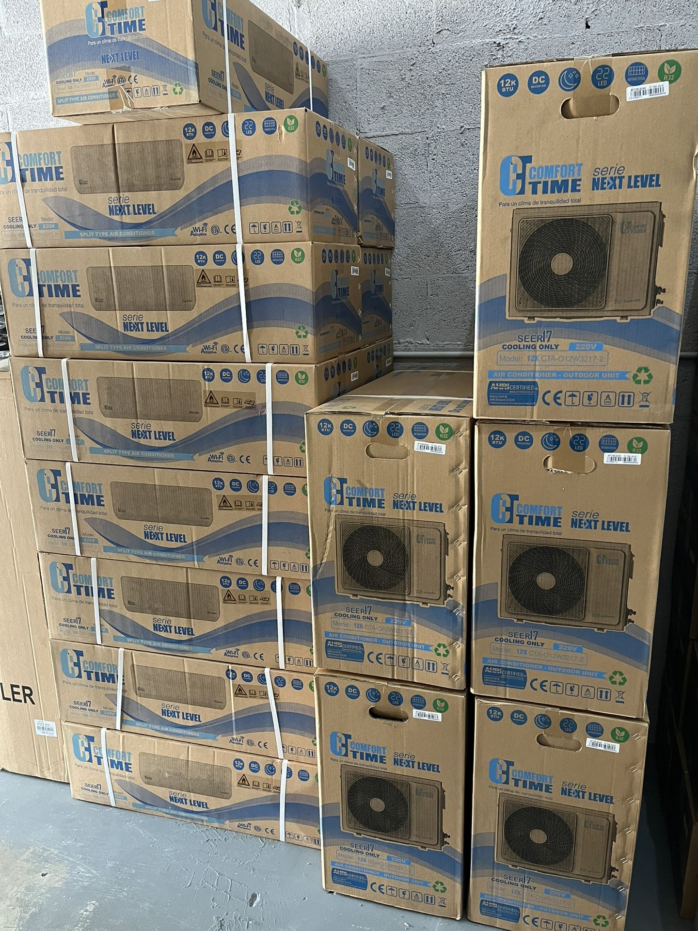12,000 Btu Air Conditioner New Ac 