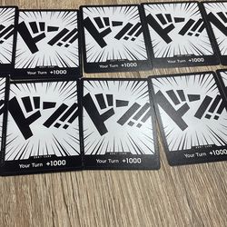 One Piece Game Cards