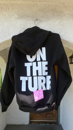 BXR BORN RAISED “ON THE TURF” BLACK HOODY SZ M  NIKE SB SUPREME STUSSY UNDFTD