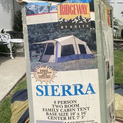 Ridgeway 8 Person Two Room Family Cabin Tent