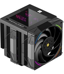Thermalright Phantom Spirit 120 Digital EVO CPU Air Cooler,7 Heat Pipes CPU Cooler,Dual 120mm PWM Fans,Magnetic Attraction-Digital Screen Top Cover,fo