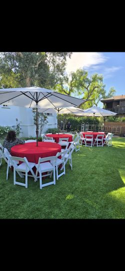 Chairs , Umbrellas , Tables