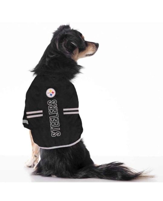 NEW! NFL Dog Tshirt Football Pittsburg Steelers Size Large, Reflective