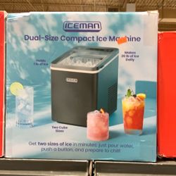 Iceman Dual Size Compact Ice Machine