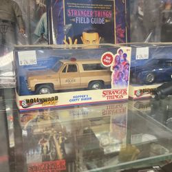 Hoppers Chevy blazer Stranger Things collectors