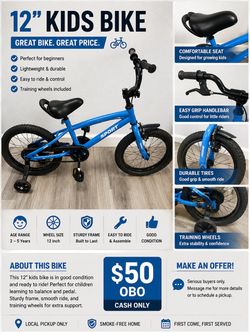 Kid bikes