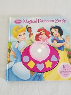 Magical Princess Songs Book With Music- Kids 