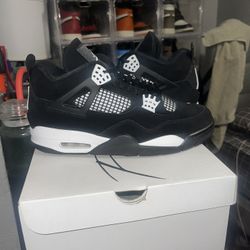 Air Jordan Retro 4 White Thunder Size:11.5