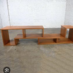 MCM -Scandinavian Style Teak Display/ TV Stand