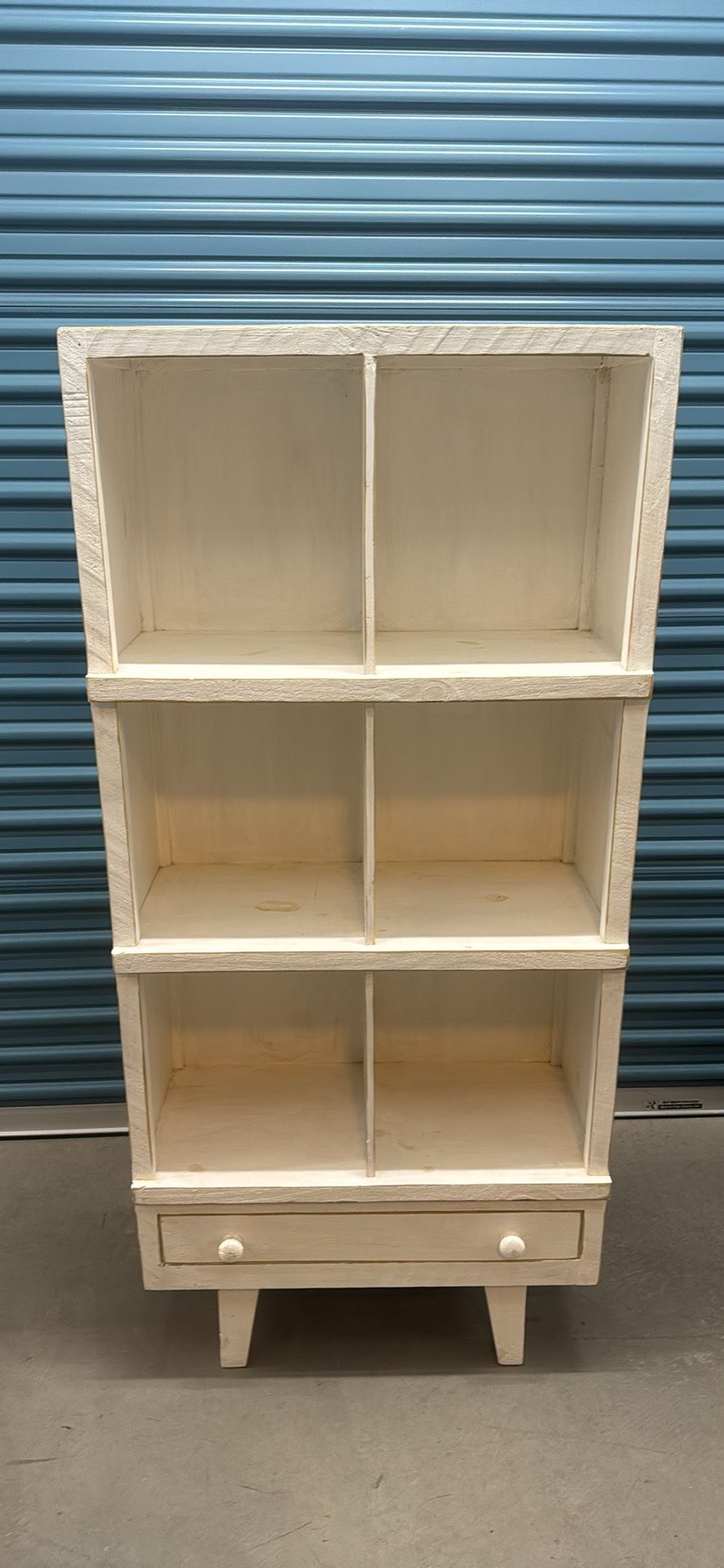 White Wooden Bookcase