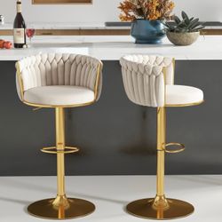 Ivory bar stools