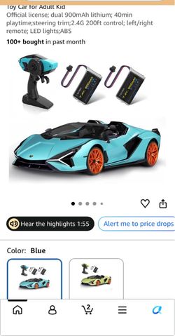 Lamborghini RC Roadstar Toy Car. New in box