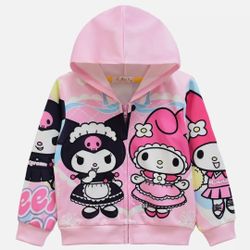 Kuromii Pink  Light Weight Girls Jacket 