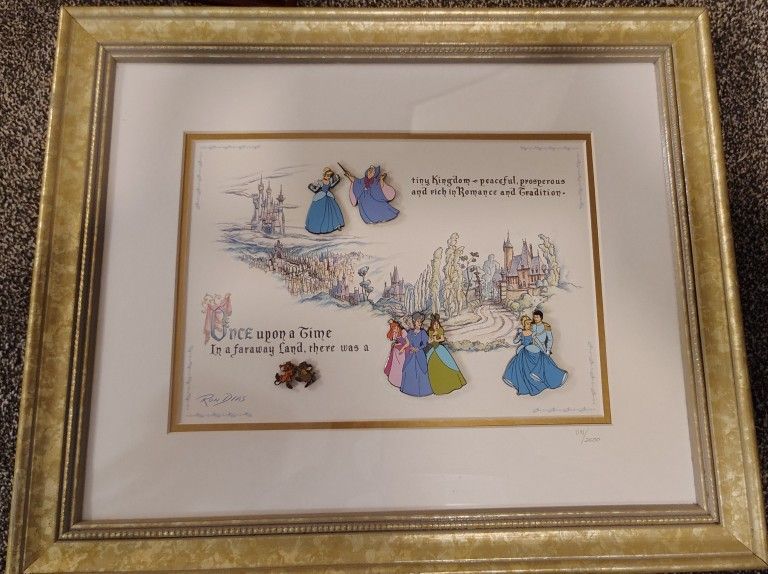Cinderella 50th Anniversary Pin Set