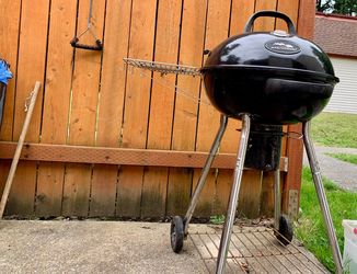 Asador de carbón