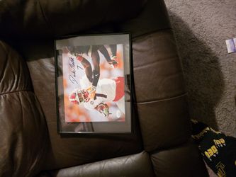 Lions/ Georgia DeAndre Swift Football Autograph 