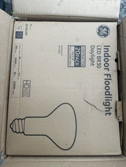 G E Floodlight Bulbs.  