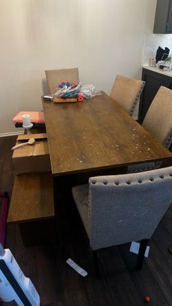 Dining Table Set - Need Gone