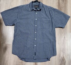 Abercrombie & Fitch Plaid Short Sleeve Button-Up Shirt