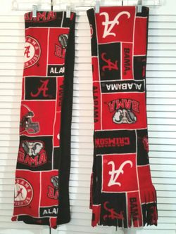 Alabama Crimson Tide Fleece Scarfs