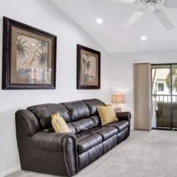 Antique Brown SOFA Bed  