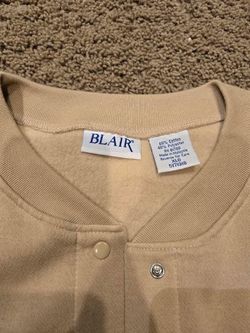 Vintage Tan Blair Snap-Up Cardigan Size XL