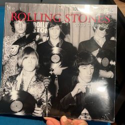 🎸 Rolling Stones 2025 Calendar - 100% Unofficial - Sealed Vintage Rock Collectible 🖤