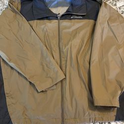 XXL Columbia Glennaker Lake II Rain Jacket Stowaway Hood Men’s Windbreaker Hooded. In excellent mint conditions