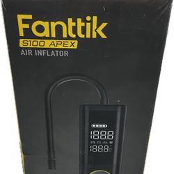 Fanttik S100 APEX Tire Inflator Portable Air Compressor & Power Bank&LED Light