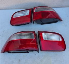 92-95 Honda Civic Taillights Luces Traseras Calaveras Focos Luces