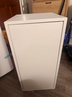 Eket ikea White Single-Door Storage Cabinet