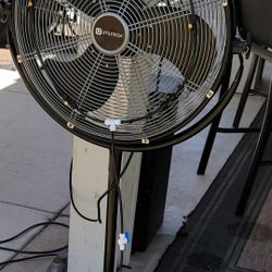 Nrw Industrial High Speed Fan With Misters 