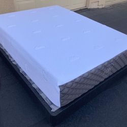 Puffy Lux Hybrid Luxury Mattress - Twin Xl Size Bed 