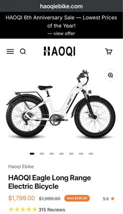 Haoqie Eagle Long Range E-Bike