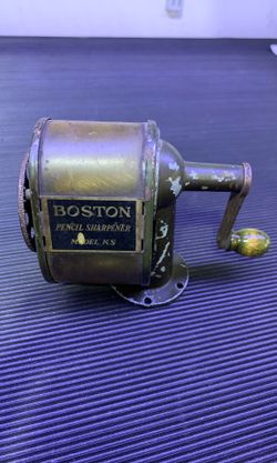 Vintage Boston pencil sharpener