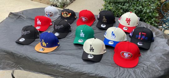 New Era MLB Snapback Hat Collection – 13 Caps
