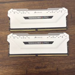 Corsair Vengeance RGB Pro 32GB DDR4 3200MHz CL16 WHITE RAM