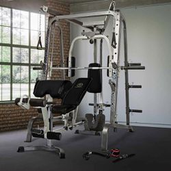 Cable Gym Smith Machine With Weights