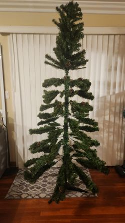 7.5' Artificial Oregon Pine Tree