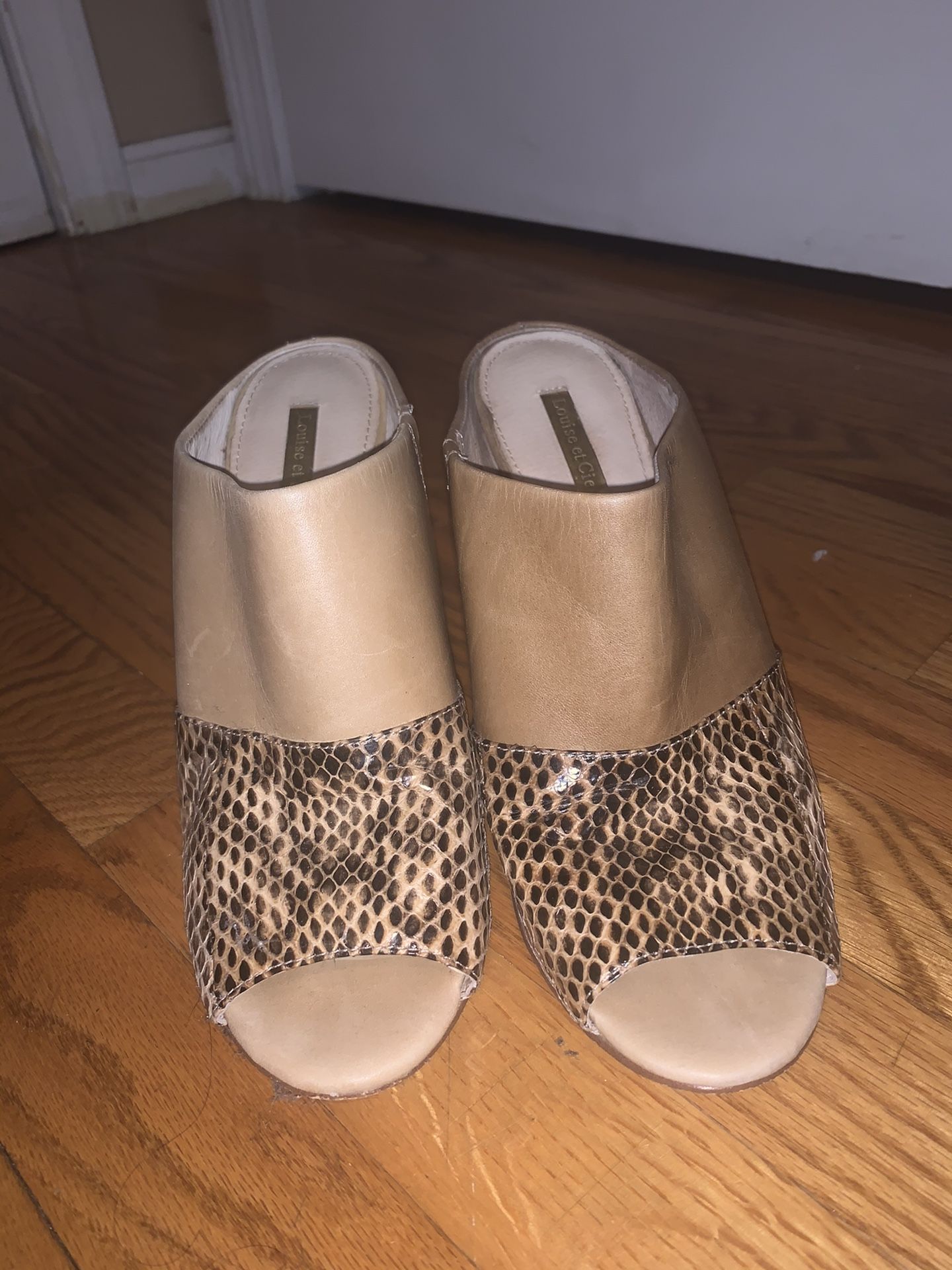 Wedge Sandal (Tan color)
