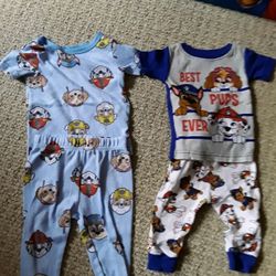 Paw Patrol PJ's,  Used 