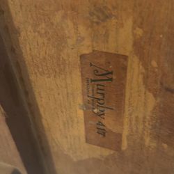 Old desk chair