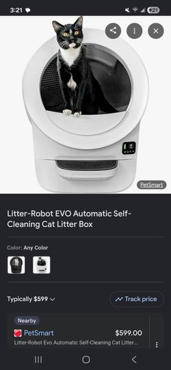 Smart cat litter box