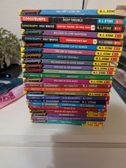 GOOSEBUMPS BOOKS BUNDLE
