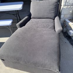 West Elm Chaise Lounger