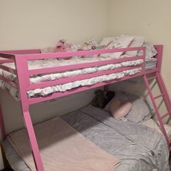 Pink Bunk Bed