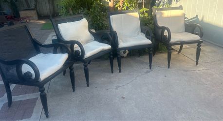 patio chairs with cushions for sale